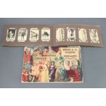 An album of Players and Carreras cigarette cards and a Carreras album of Kings and Queens of
