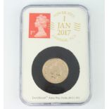A UK bi-centenary date-stamp sovereign, 2017, boxed