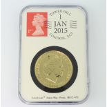 A 24ct gold Britannia 1 oz coin, 2015