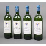 Four bottles of 2000 Grand Vin de Graves Chateau de Fieuzal Pessac-Leognan