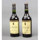 Two bottles of 1978 Cordier Chateau Talbot Saint Julien