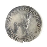 An Elizabeth I sixpence 1561