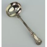 A William IV silver Kings pattern sauce ladle London 1836, 90 grams