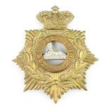 A 19th Century Gloucestershire Regiment helmet plate