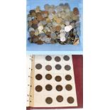 A quantity of UK and European coinage