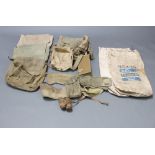 A quantity of various Second World War military webbing relating to Captain J Skaife D'Ingerthorpe