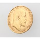 A gold sovereign, 1908