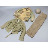A 1942 Captain's Denison (Airborne Troops) smock size 2, dated 1942 and marked Skaife, WD7 with