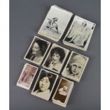 A collection of Sarony cigarette cards - Types of National Beauty, Godfrey Phillips ditto - Beauties