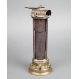 A miner's safety lamp