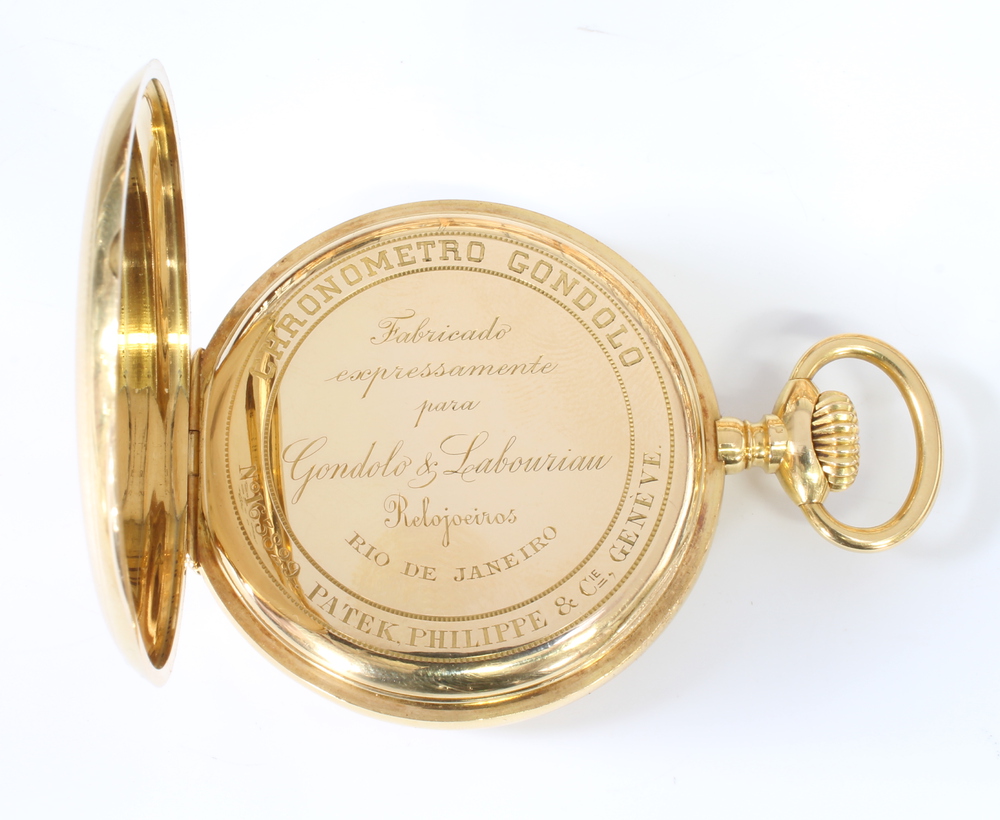 Patek Philippe, a gentleman's 18ct yellow gold cased mechanical pocket watch, the dial inscribed - Image 4 of 6