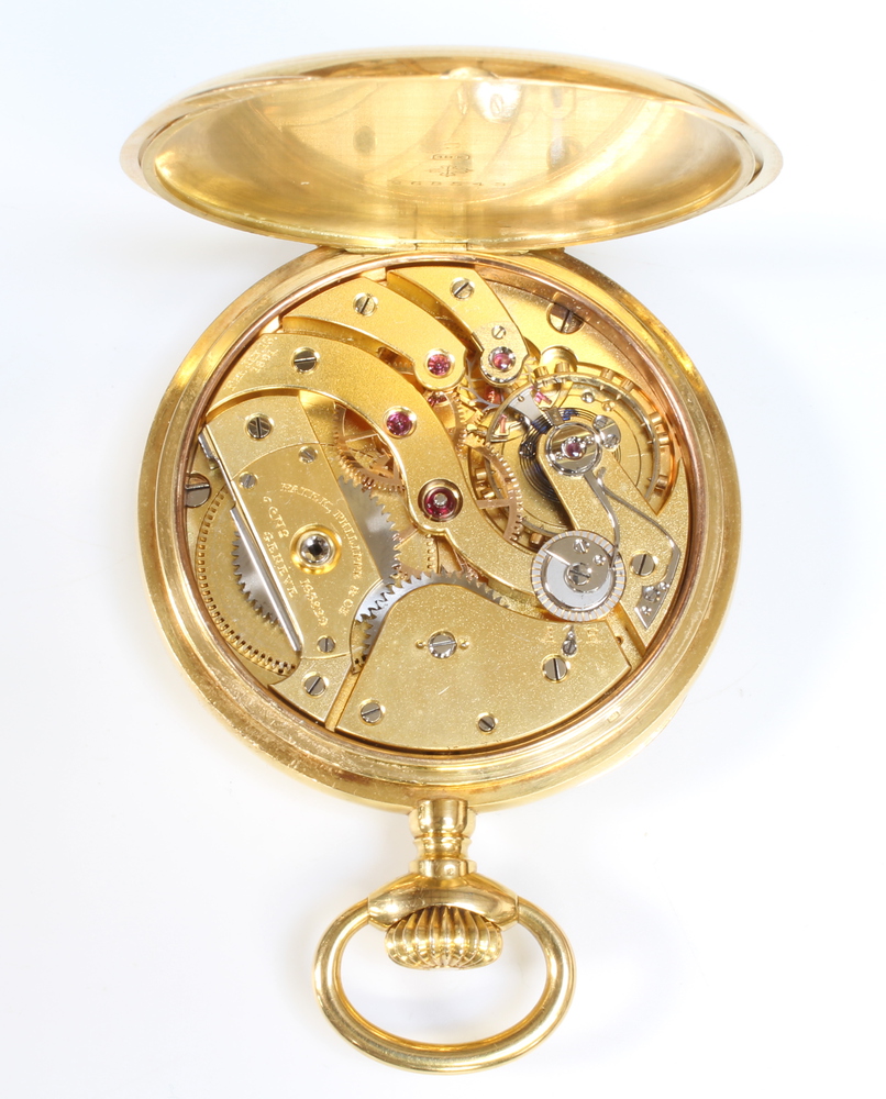 Patek Philippe, a gentleman's 18ct yellow gold cased mechanical pocket watch, the dial inscribed - Image 6 of 6