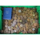 A quantity of UK pre decimal coins