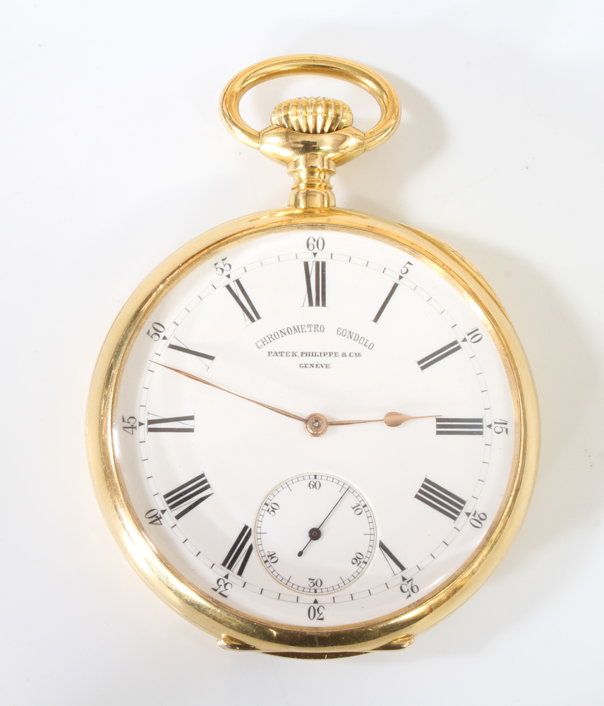 Patek Philippe, a gentleman's 18ct yellow gold cased mechanical pocket watch, the dial inscribed - Image 2 of 6
