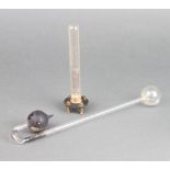 A platinum resistance thermometer and 1 other item