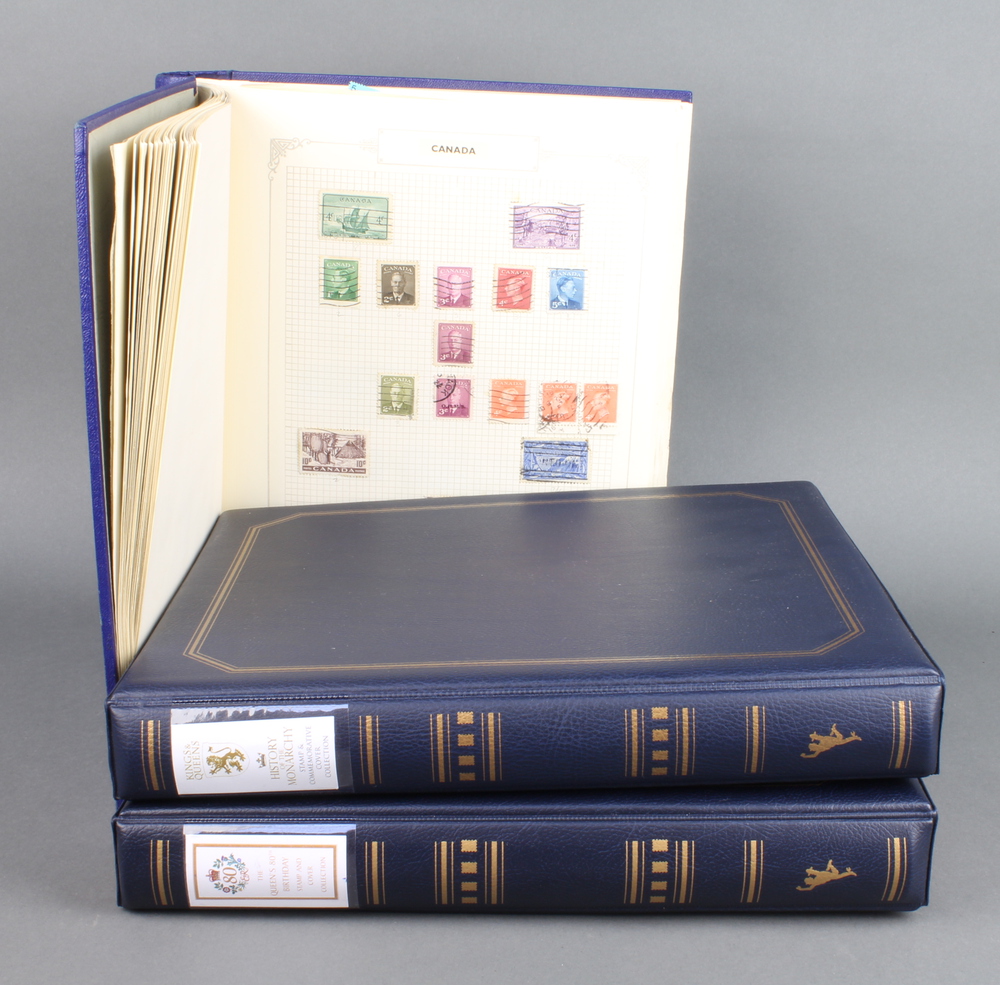 The Hermes album of mint and used GB and Commonwealth stamps, Victoria to Elizabeth including