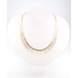 A 9ct yellow gold necklace 23.1 grams