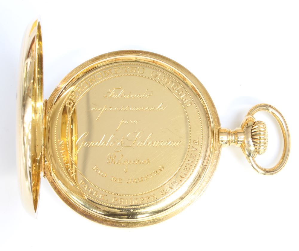 Patek Philippe, 1909 a gentleman's 18ct yellow gold mechanical pocket watch, the dial inscribed - Image 5 of 7