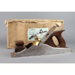 A Norris A1, 14 1/2" smoothing plane, contained in original box There is some very light rust to the