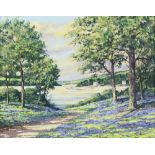 Alan King, oil on canvas signed "Spring Passage" dated 1995, with Certificate, 39cm x 49cm