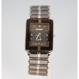 A gentleman's steel cased Rado Jubile wrist watch