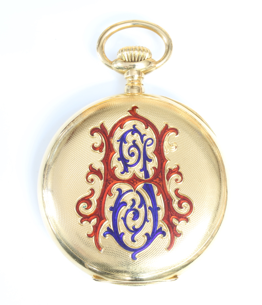 Patek Philippe, 1909 a gentleman's 18ct yellow gold mechanical pocket watch, the dial inscribed - Image 3 of 7