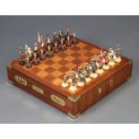 Waterloo Commemorative, a limited edition Waterloo chess set, no.135 of 250, complete with