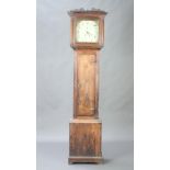 S Ashmead, an 18th Century longcase 30 hour longcase clock, the 27cm square dial painted spandrels