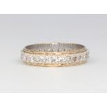 A 9ct yellow gold eternity ring size L, 2.4 grams