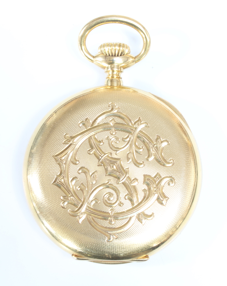 Patek Philippe, a gentleman's 18ct yellow gold cased mechanical pocket watch, the dial inscribed - Image 3 of 6