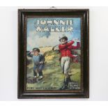 Advertising poster, "Johnnie Walker Foremost since 1820, still going strong" 53cm x 40cm
