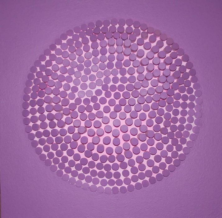 CIRCULAR MAGENTA by Alexandra Wejchert - Image 6 of 6