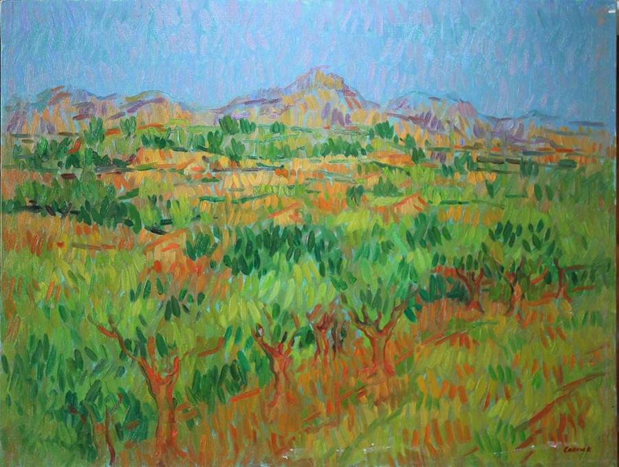 THE HILLS AT NERJA by Desmond Carrick 1928 - 2012 - Image 3 of 4