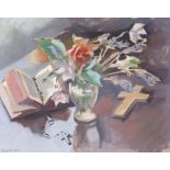 STILL LIFE WITH CROSS by Frances Kelly