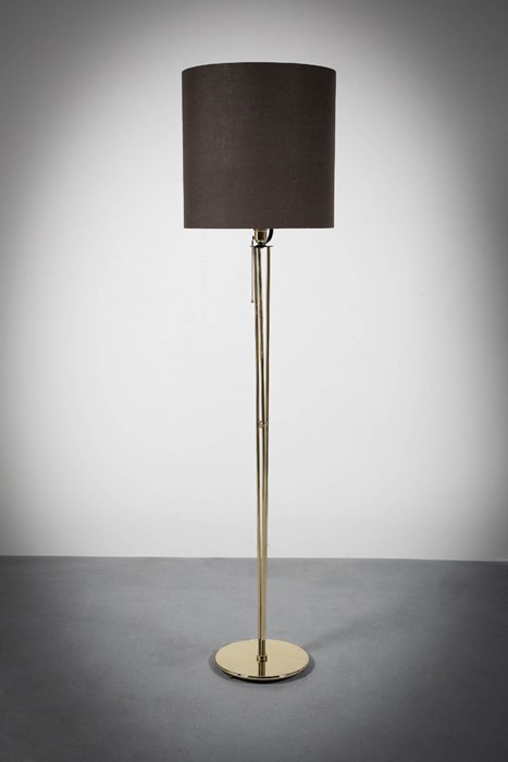 A BRASS STANDARD LAMP - Image 2 of 2