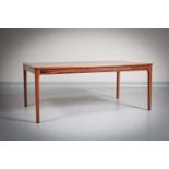 A ROSEWOOD LOW TABLE by Danish