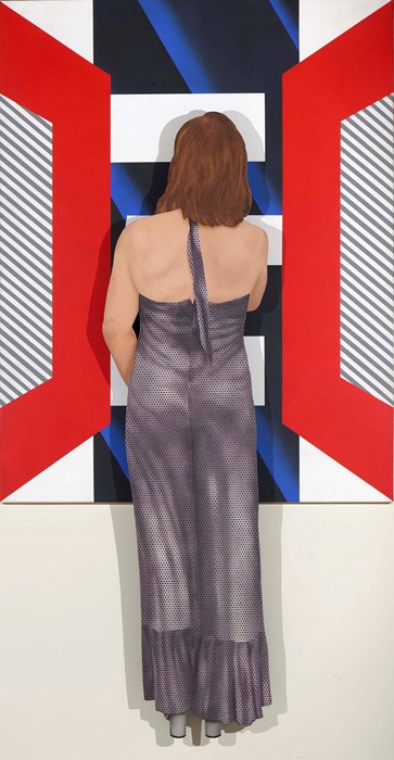 CUT-OUT WITH A KUMI SUGAI (1974) by Robert Ballagh - Image 2 of 2