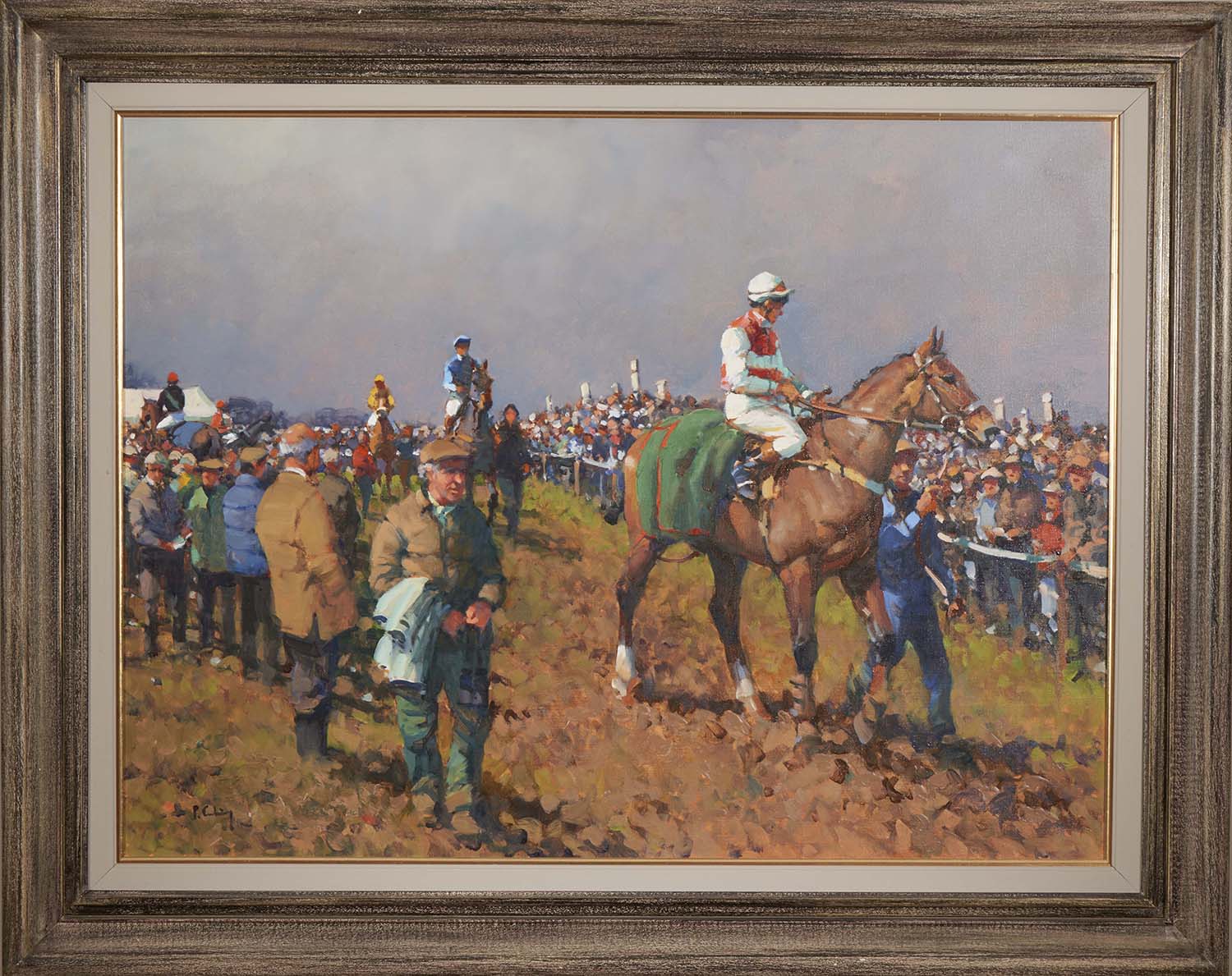 THE PADDOCK AT KILFEACLE, THE SCARTEEN POINT TO POINT by Peter Curling - Image 3 of 3