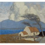 ACHILL COTTAGE, LOUGH CORRIB by Paul Henry