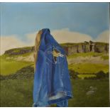 DENIM JACKET IN A LANDSCAPE by Martin Gale