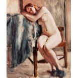 SEATED NUDE by Roderic O'Conor