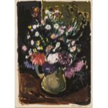 STILL LIFE OF FLOWERS by Basil Blackshaw