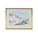 FRANCES RUSSEL FLINT, RWS, WATERCOLOUR entitled "Houses at Torrecuevos", signed,