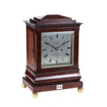 LORMIER, WOOD STREET, CHEAPSIDE, AN EARLY 19TH CENTURY ROSEWOOD BRACKET CLOCK,