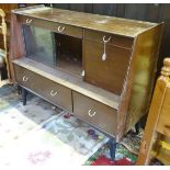 A vintage / retro G-plan style sideboard for restoration CONDITION: Please Note -