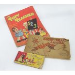 Three early 20thC children's books, Bobby Bears Annual 1925, We Do Love Mary Mouse, by Enid Blyton,