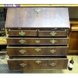 A mahogany bureau bookcase CONDITION: Please Note - we do not make reference to the