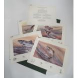After Richard J Willett, 1989, fly fishing, Signed Limited Edition Portfolio, 235/450,