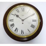 A wall clock CONDITION: Please Note - we do not make reference to the condition of