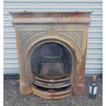 A modern cast iron fireplace CONDITION: Please Note - we do not make reference to